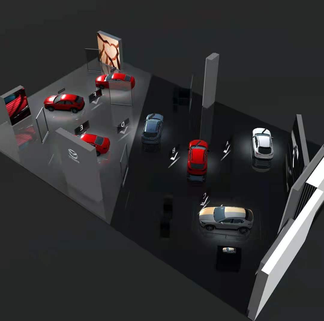 马自达集团-汽车大型网上3D虚拟展厅